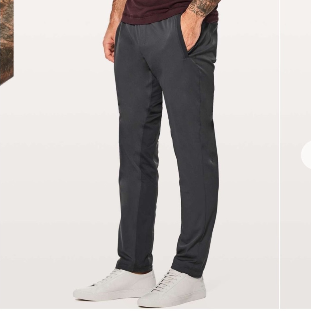 Lululemon Great Wall Pant *Lined 32" in Melanite Gray size large